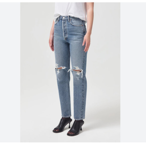 AGOLDE Pinch Waist 90s Jean Free People 29 32 - Picture 1 of 7